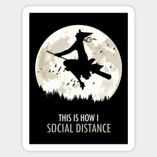 This Is How I Social Distance Sticker